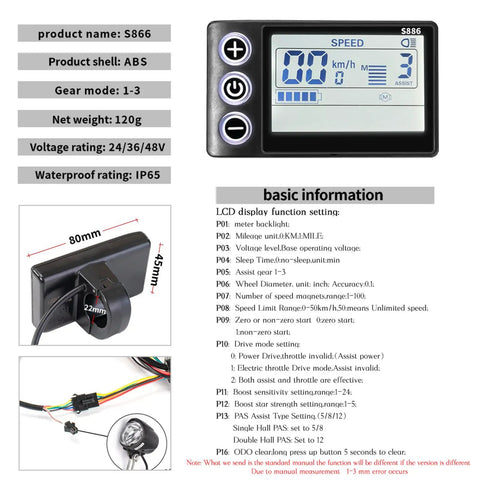 Multivoltage Brushless Ebike Controller Kit 500W 25A With LCD Display For 24V 36V 48V Electric Bikes And Scooters Kickass Speed Controller With Quiet Operation Great Heat Dissipation Durable Performance