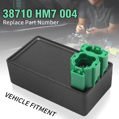 Cooling Fan Control CDI Box Replacement For Honda Foreman TRX400FW 2001-2004 And TRX450S 1998-2001 with green connectors