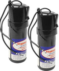 Hard Start Capacitor Kit With 500 Percent Torque Boost For HVAC Systems 115V Through 288VAC Fits Air Conditioners From 0.5 HP To 10 HP 4000 To 120000 BTU Replacement 2 Pack