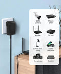 9V ACDC Power Adapter For NordicTrack RW200 Rowing Machine Replacement Charger, 9VDC Wall Wart PSU Cable in wall outlet