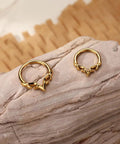 Gold Blade Wings V Shape Septum Ring 16G 1.2mm Stainless Steel Nose Hoop 8mm Daith Helix Tragus Rook Conch Cartilage Earring For Women Dope Everyday Accessory