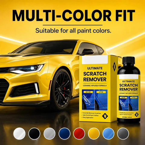 Knock Out Those Stupid Dings With This Legit Quick Fix Car Scratch Remover Paste For Every Paint Color, Includes Heavy Duty Buffing Cloths And Foam Pads For A Flawless Glossy Ride Finish.