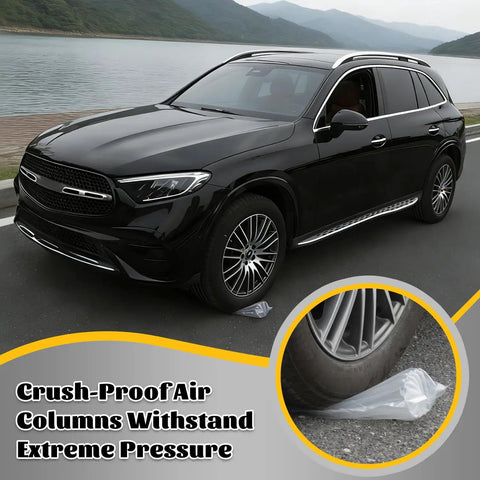 Wine Travel Protector Bags With Quick Inflation Sleeve And Bubble Wrap Bottle Cushioning Upgraded Air Pump Reusable Single Valve Durable Nine Layer Wrap For Long Trips Shipping Or Moving tested under SUV tire pressure.