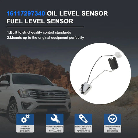 Oil Level Sensor Replacement For BMW 5 Series And 6 Series Fuel Gauge Sensor F07 GT F10 F11 with car and sensor diagram