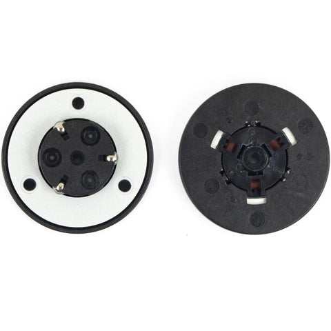 Two Six Pack Spindle Hub CD Holder Replacement for PS1 PSX Turntable CD DVD Player Tray with Beads