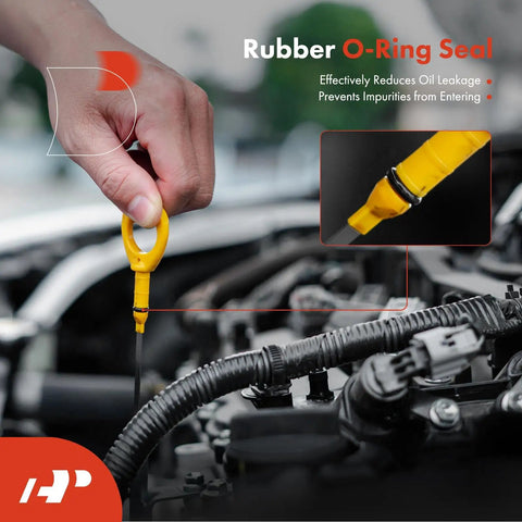 Engine Oil Dipstick For Dodge Ram V8 5.7L And 6.4L with rubber O-ring seal in engine bay