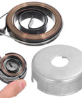 Top Shelf Drill Press Quill Return Spring Replacement Coil Assembly one set with steel construction and tension coils for drill presses.