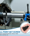 M4x6mm Ball Point Set Screws 10 Pcs Carbon Steel Hex Socket Spring Plungers Grub Screw installed in machinery