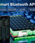 No Fuss Smart Battery Management Board 4S To 8S Range 12V To 24V Pushing 300 Amps With Active Cell Balancing and Bluetooth App