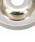 Close-up of a Heavy Duty 56mm Cup Grinding Wheel For Metal With 10mm Bore Hole designed for fast cutting on steel.