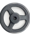 Single Groove Belt Pulley With Five Point Nine Five Inch Outer Diameter And Five Eighth Inch Bore Cast Iron Motor Pulley For V Belt Sections A AX 3L 4L