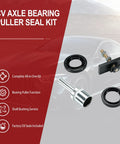 Heavy Duty CV Axle Bearing Puller and Seal Kit for Toyota 8 Clamshell Differential, puller and seals shown