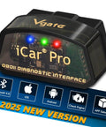 Bluetooth OBD2 Diagnostic Tool For iOS Android Windows Turns Your Phone Into A Pro Car Scanner With Torque OBD Fusion Car Scanner