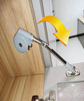 Soft Closing Cabinet Hinge With 105 Degree Pull Down Support, Smooth Soft Opening For Cabinets And Brackets, installed on wooden cabinet door