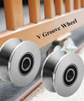 heavy duty stainless steel gate rollers for smooth sliding