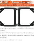 Valve Cover Gasket Set For Kohler 7000 Series With Stamped Steel Covers Direct Fit Beefed Up Seal Leak Proof Keeps Your Engine Dry Easy Install Premium Gasket Kit For Leak Prevention, black gaskets