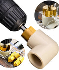 Drill Style PPR Pipe Threader And Reaming Kit For One Half Inch And Three Quarter Inch PVC Pipes With Reaming Bit Set