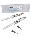 Low Viscosity Halogen Free Liquid Flux For BGA Rework Reballing And Reflow Ideal For VGA GPU Repairs And Microsoldering syringes