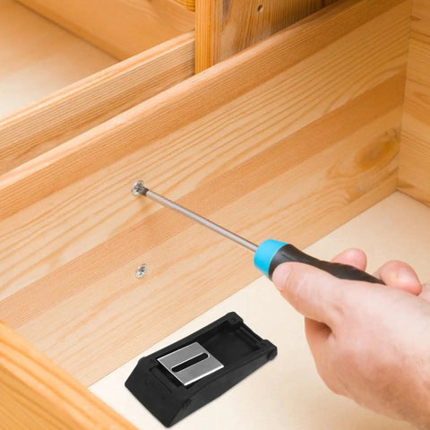 Installing Two Pack Rubber Toggle Latch Draw Catch For Storage Boxes and Boat Cargo, easy DIY mounting on wooden surface