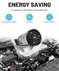 Heavy Duty Plug And Play AC Compressor With Clutch For Chrysler Town And Country Dodge Caravan Grand Caravan 3.3L 3.8L 2001 To 2007, energy-efficient design in engine compartment.