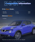 Nissan Juke AWD 2011-2016 compatibility information for Rear Wheel Hub And Bearing Assembly 512373