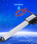 Mini 4 Inch Stroke Linear Actuator 20N 12V DC Travel Speed 30 Millimeters Per Second Aluminum Tube Limit Switch