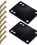 One Eighth Inch Rubber Skateboard Riser Pads With Mounting Screws And Nuts, Wheelbite Prevention And Shock Absorption, Universal Fit