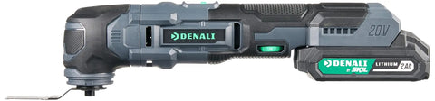 Go To 20V Cordless Oscillating Multi Tool Kit With 32 Piece Accessory Kit, 2.0Ah Battery, 2.4A Charger, And Case, Cross Compatible