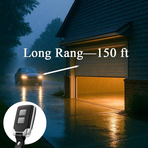 Replacement Intellicode Garage Door Opener Remote For 1995 Overhead Openers Fits G3T R G3T BX with 150 ft range shown