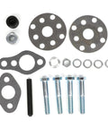Brackets and bolts for Long Chrome Water Pump, Power Steering Pump, And 130W Chrome Alternator Kit for SBC 283 327 350
