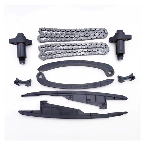 Heavy Duty Timing Chain Guide Tensioner Kit For UTV And Side By Side Off Road Rigs, including chain and guides.