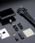 Components of 4K 30FPS HDMI Digital Microscope With 10.1 Inch Screen And Flexible Arm Stand For Electronics Soldering, LM208S-A model