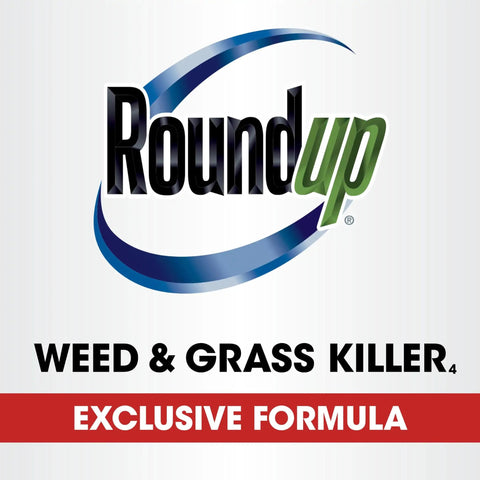 All In One Weed And Grass Killer With Pump N Go Sprayer For Use In And Around Flower Beds Trees And More One And One Third Gallon logo