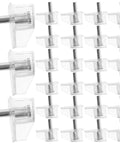 Heavy Duty Cabinet Shelf Pegs Set Of 100 Plastic And Stainless Steel Pins For Kitchen Cabinets And Bookshelves No Sharp Edges Easy Install No Fuss Setup Keeps Furniture Solid And Organized