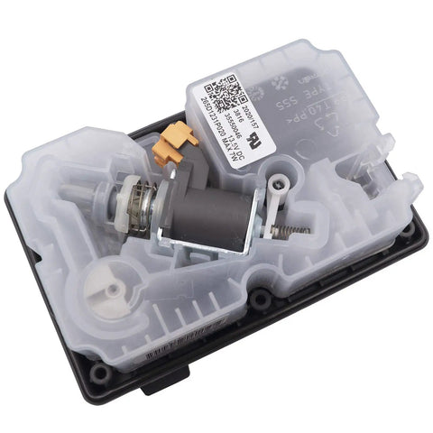 Dishwasher Detergent Dispenser Replacement Model Specific Right Fit For WD12X24058 WD12X28238 AP7014259 showing solenoid