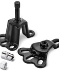 Universal Front And Rear Wheel Hub Puller Set For Flange Type Axle Remover Tool with bolt, fits 3.75 to 5.50 inch hubs