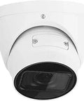 Ultra Low Light 4MP PoE Outdoor Turret IP Camera With Built In Mic 1/1.8-Inch CMOS Sensor Motorized 2.7-12mm Vari-Focal Lens