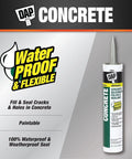 Concrete Watertight Filler And Sealant 10.1 Ounce Gray Pack Of 2 All Weather Waterproof Sealant That Stays Flexible Tough As Nails