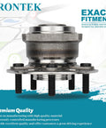 Rear Wheel Hub And Bearing Assembly Fits Honda CR V 2007 2011 EX EX L LX Crosstour 2010 2011 2012 2015 TF1 And Accord Crosstour With ABS