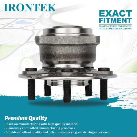Rear Wheel Hub And Bearing Assembly Fits Honda CR V 2007 2011 EX EX L LX Crosstour 2010 2011 2012 2015 TF1 And Accord Crosstour With ABS
