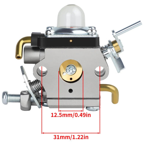Carburetor Fuel Line Kit For 122C Trimmer Models 122LK 122LD 122LDX 22cc 2 Cycle Gas String Trimmer OEM 581734301 574386701