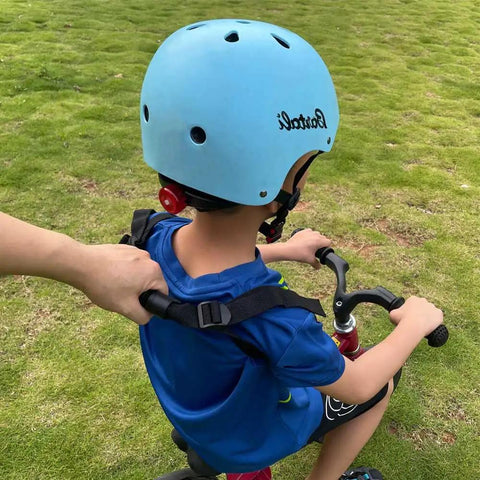 Kids Bike Riding Harness for Balance Training and First Ride Teaching, Safe, Easy to Use Aid That Keeps You Close Without Bending Over, Lets Your Little Rider Move From Balance Bike to Pedal With Confidence