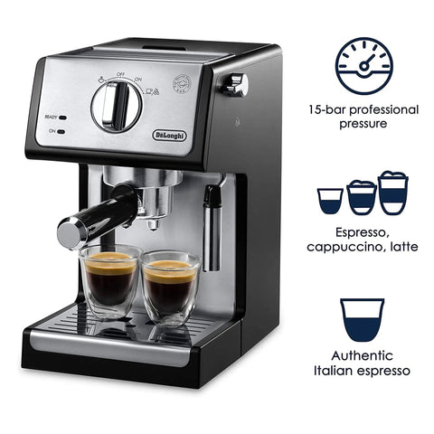 Barista Grade 15 Bar Espresso Machine With Milk Frother And Temperature Control For Home Coffee Nerds Compact Brewer