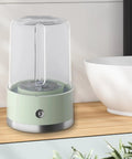 Compact Portable Washer For Delicate Laundry With Three Spin Settings Quiet Eco Friendly Design Featherweight Build on a shelf.