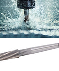 12 To 16mm Hand Reamer With Spiral Flute for Mold and Craft Processing, High Speed Steel, shown with water splash effect