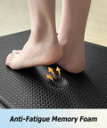 Non Slip Kitchen Floor Mats Set Of 2 With Cushioned Anti Fatigue Memory Foam Ergonomic Standing Mats Waterproof