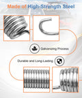 Heavy Duty Extension Springs For Tommy Gate Lift Gates, Replaces 000922, showing high-strength steel construction process