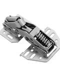 Heavy Duty RV Cabinet Door Hinge With Hydraulic Soft Close For Camper Go To Steel Overhead Hinge Built For Flexible Fit Across Door Sizes Durable RV Cabinet Retrofit Hinge With Smooth Quiet Closure, side view.