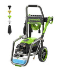 Electric Pressure Washer 3000 PSI 2.0 GPM TruBrushless Motor Beast Mode Power Foldable Handle Rugged Steel Frame view
