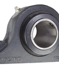 Moline pillow block bearing, 1-15/16 in bore, gray housing